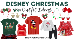 Disney Christmas Outfit Ideas for the entire family! Perfect outfit inspirations for Mickey's Very Merry Christmas Part.