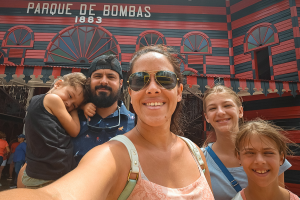 family at parque de bombas in ponce puerto rico family travel guide