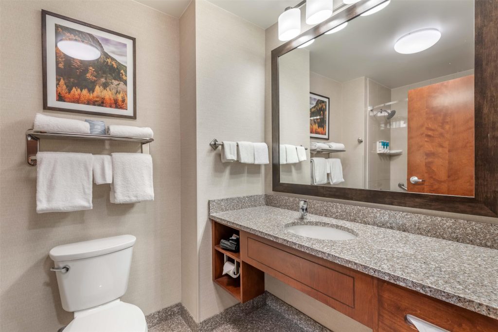Drury Plaza Hotel Denver bathroom