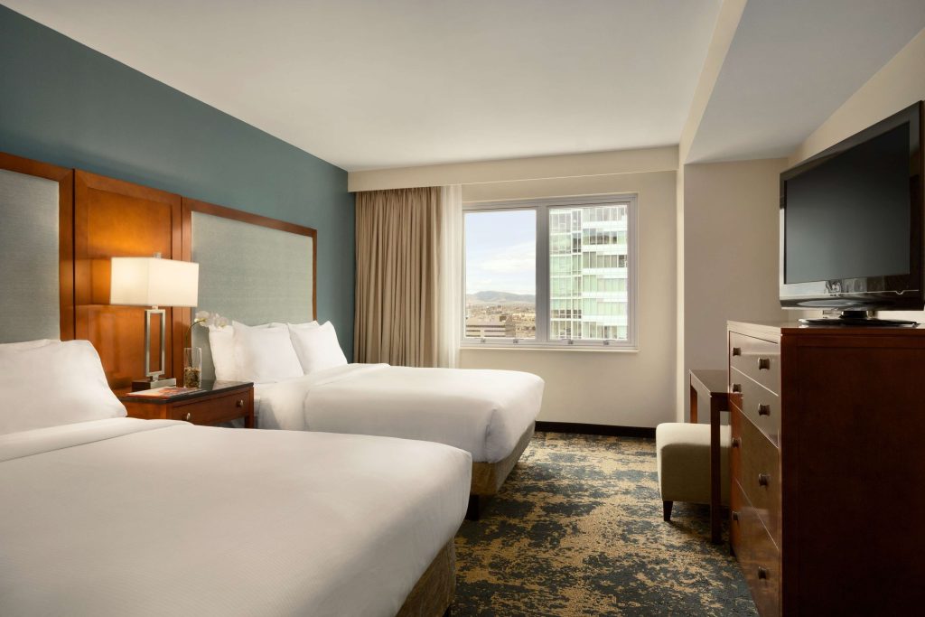 Embassy Suites by Hilton Denver Downtown double bed queen suite