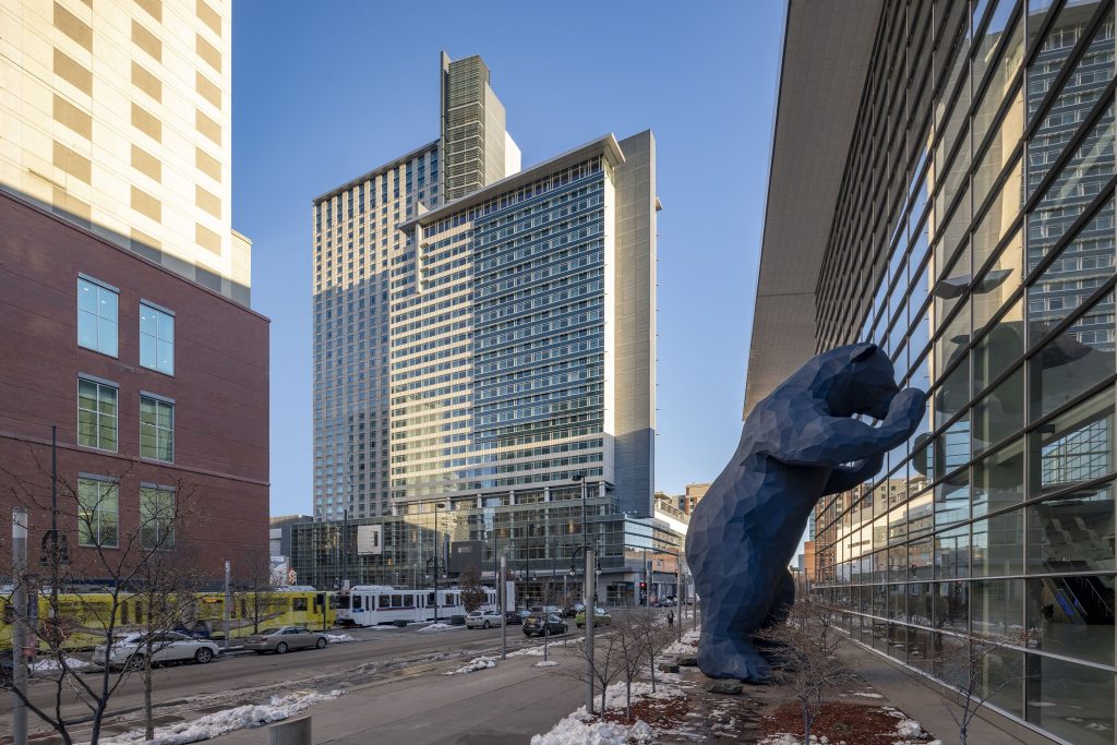 bear at convention center at hyatt regency denver
