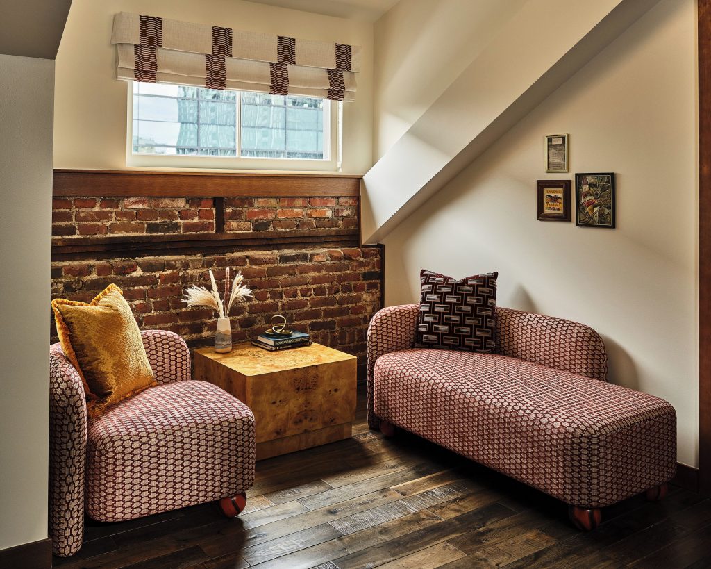The Crawford Hotel Denver seating area
