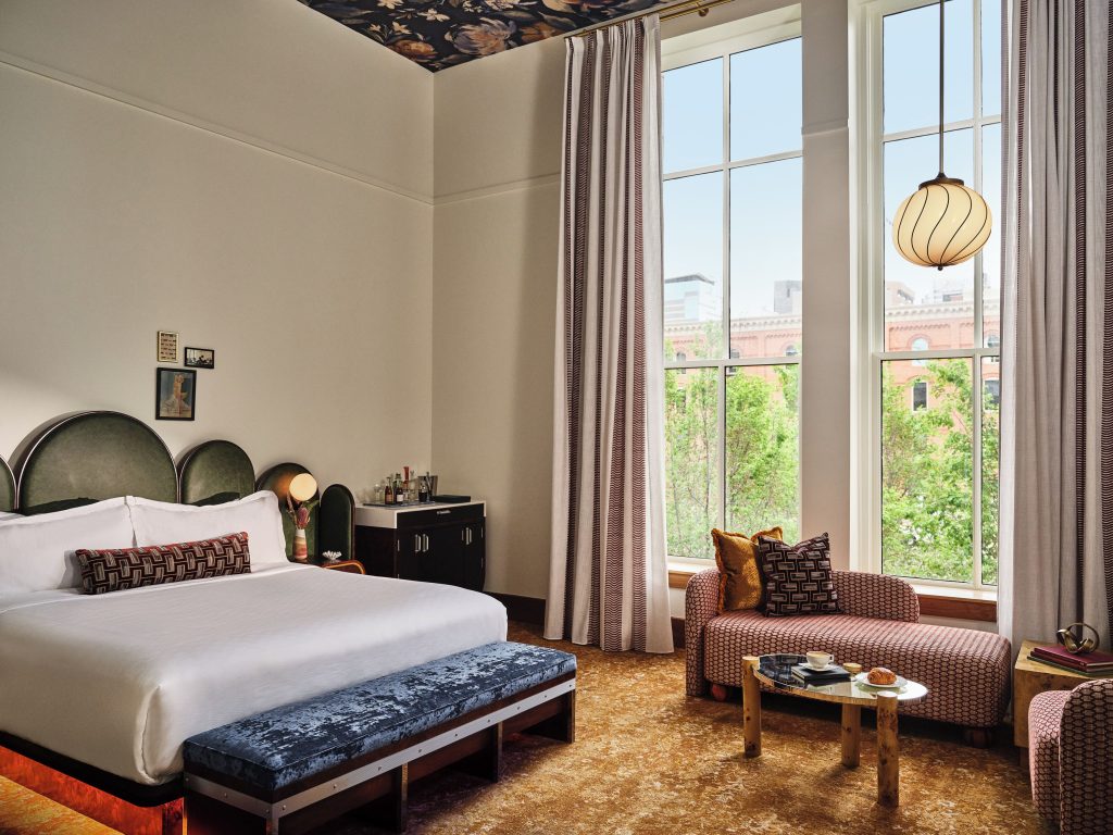 The Crawford Hotel Denver king suite