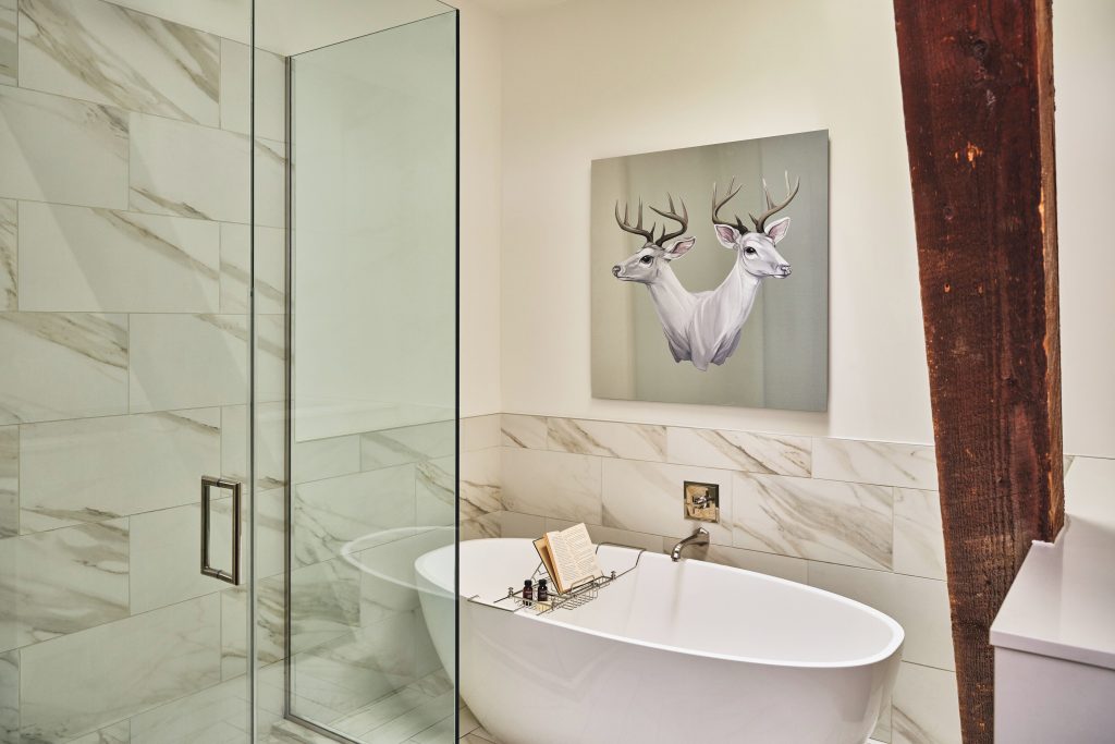 The Crawford Hotel Denver bathroom