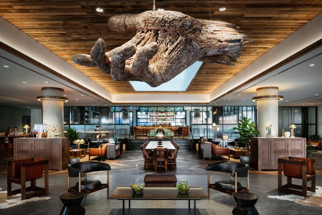The Maven Hotel at Dairy Block - Lobby View